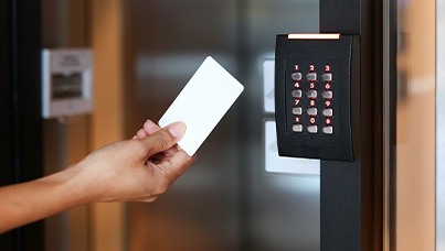 Mobile and Key Card Entry Options in Visalia, CA by Security First Alarm King