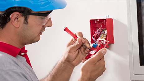 Fire Alarm System Installation in Visalia, CA by Security First Alarm King
