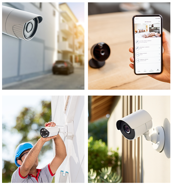 Home Security Cameras security systems by Security First Alarm King