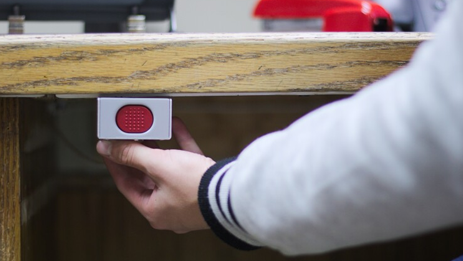 Panic Buttons and Lockdown Integration in Visalia, CA by Security First Alarm King