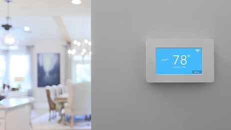 Smart Thermostats in Visalia, CA by Security First Alarm King