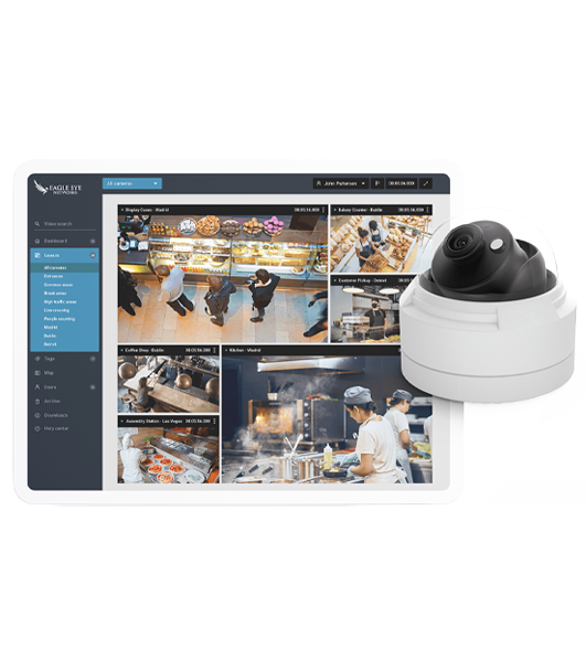 Commercial Video Surveillance security systems by Security First Alarm King