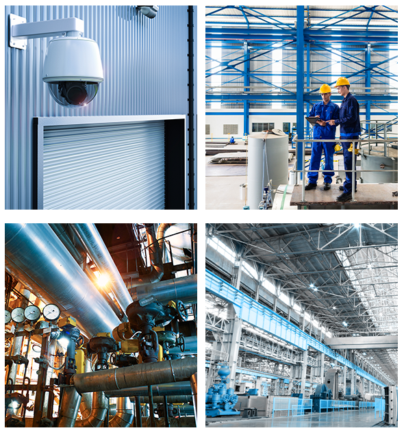 Industrial security services including surveillance and access control in Visalia, CA