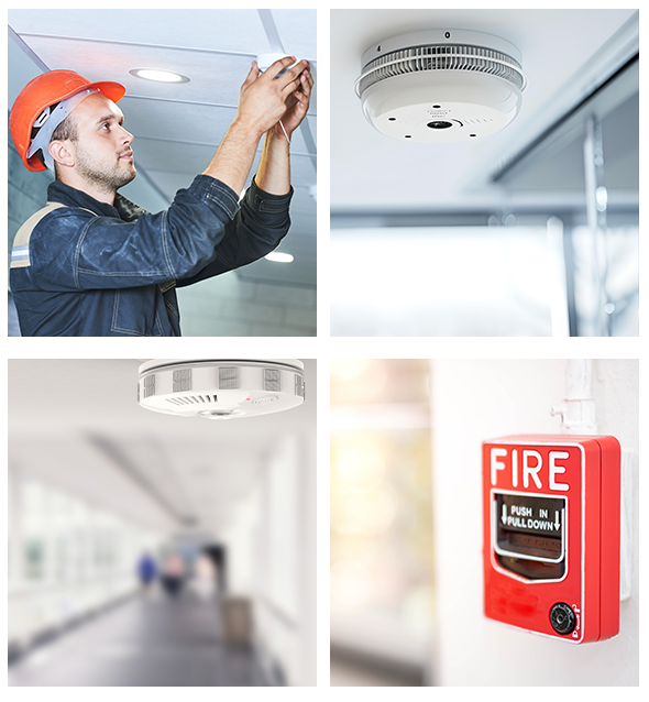 Business Fire Life Safety security systems by Security First Alarm King