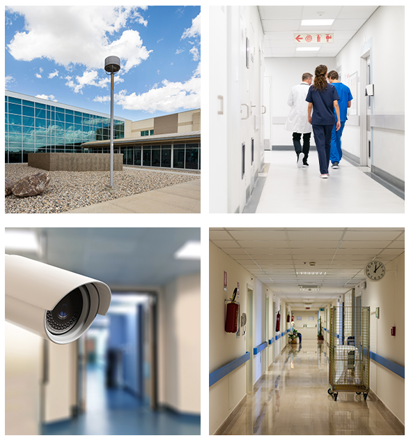 Industries Served Healthcare security systems by Security First Alarm King
