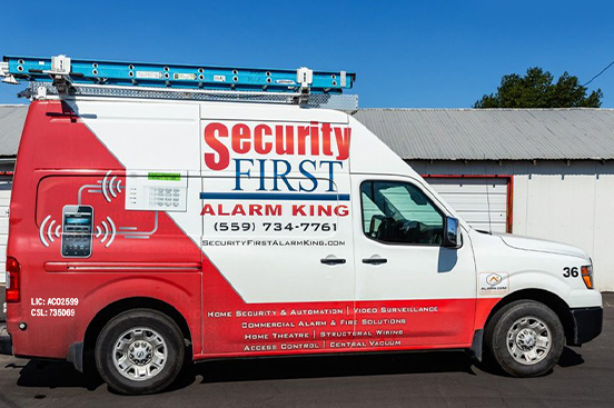 Commercial Security Company security systems by Security First Alarm King