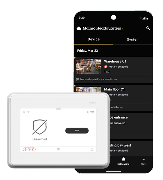 Commercial Security Company security systems by Security First Alarm King
