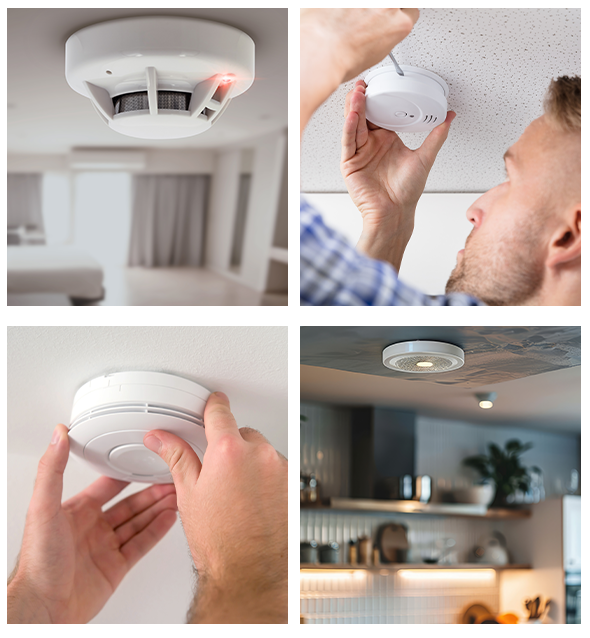 Home Fire Alarm Systems security systems by Security First Alarm King