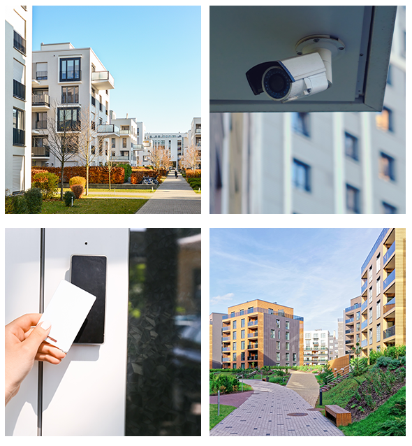 Industries Served Property Management security systems by Security First Alarm King