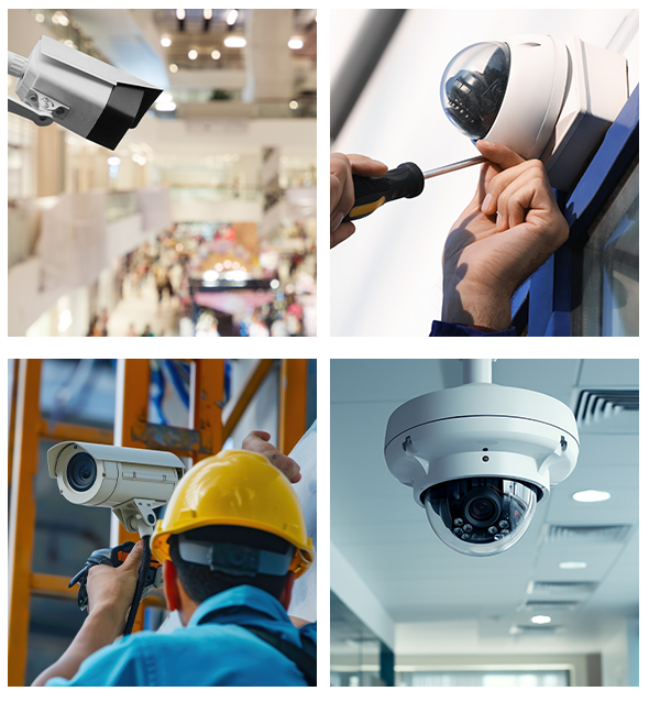 Commercial Video Surveillance security systems by Security First Alarm King
