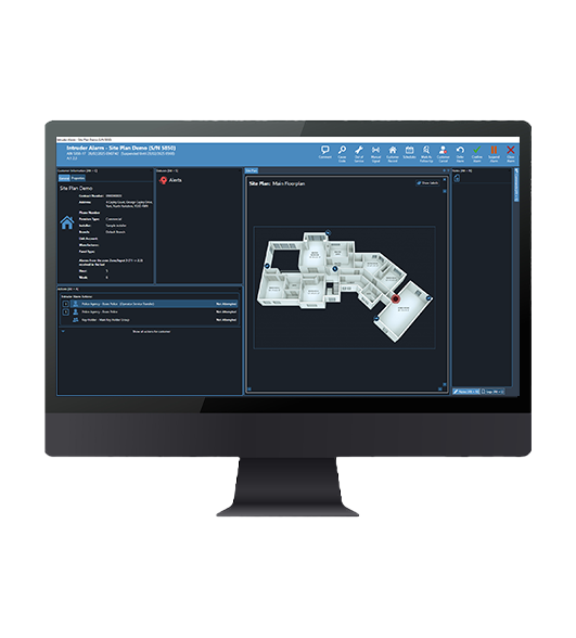 Business Security Monitoring security systems by Security First Alarm King