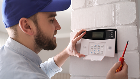 Home Security Installation in Visalia, CA by Security First Alarm King